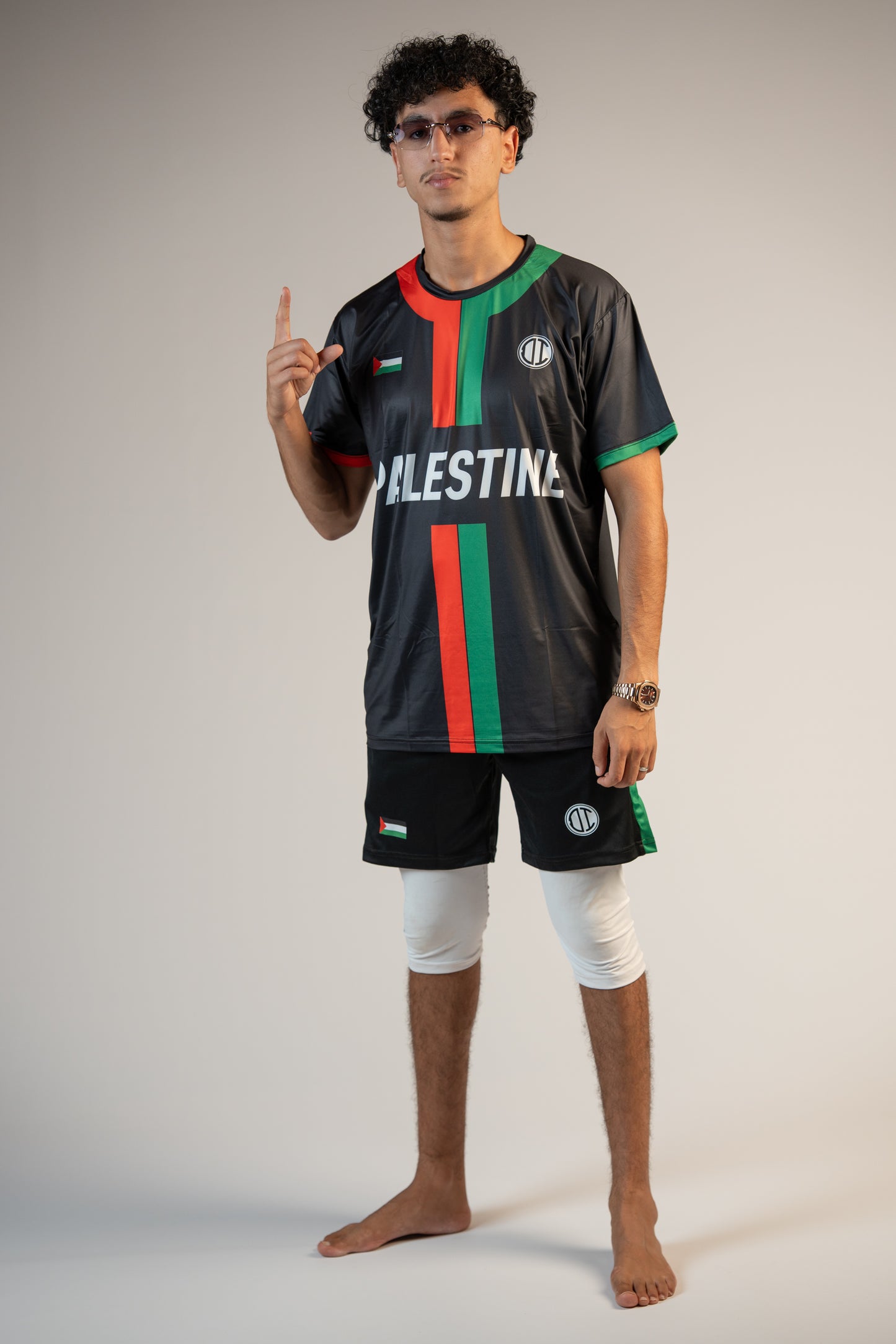 Free Palestine Sport Set - Schwarz