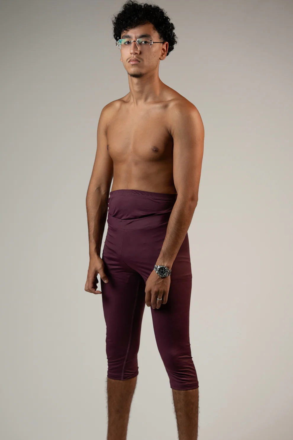 Awrah Cover Leggings - Bordeauxrot