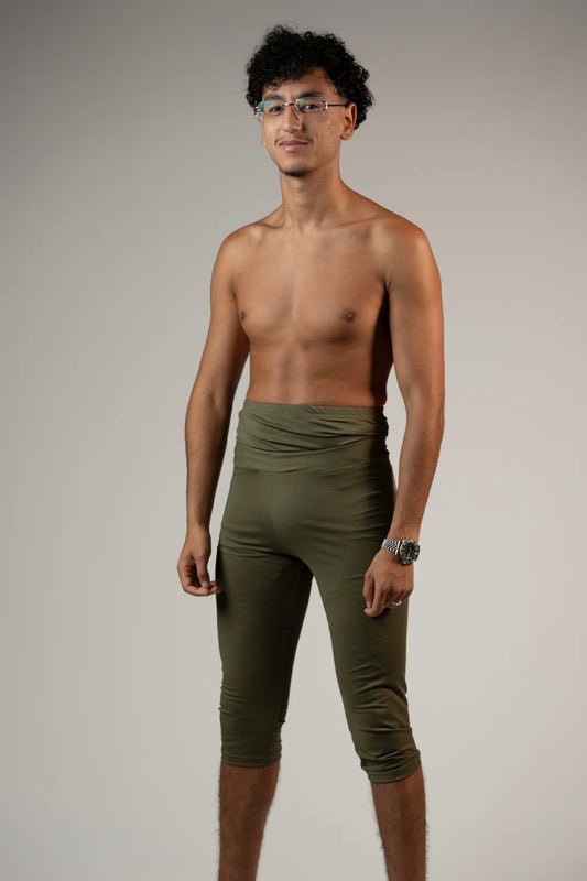 Awrah Cover Leggings - Olivgrün