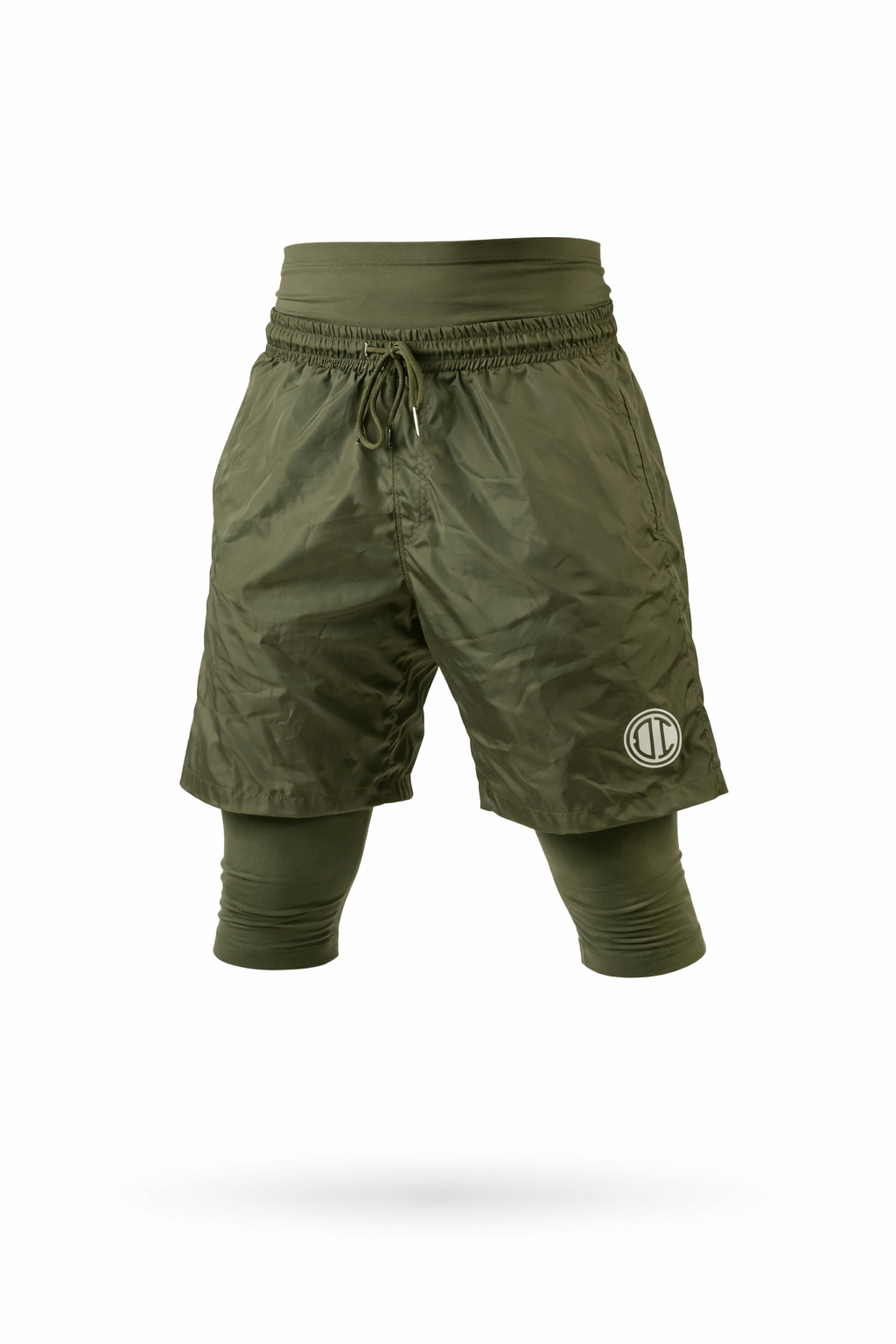 Awrah Cover Shorts - Olivgrün