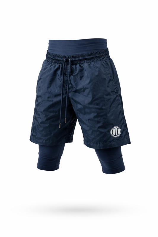 Awrah Cover Shorts - Marineblau