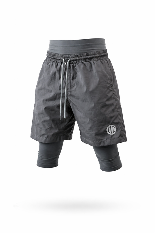 Awrah Cover Shorts - Grau