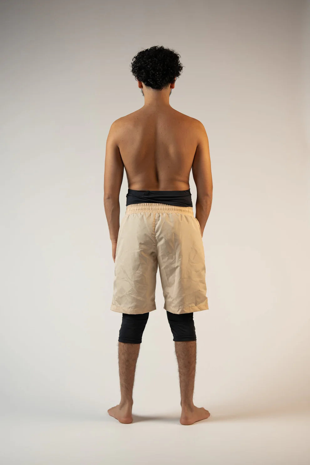Awrah Cover Shorts - Beige