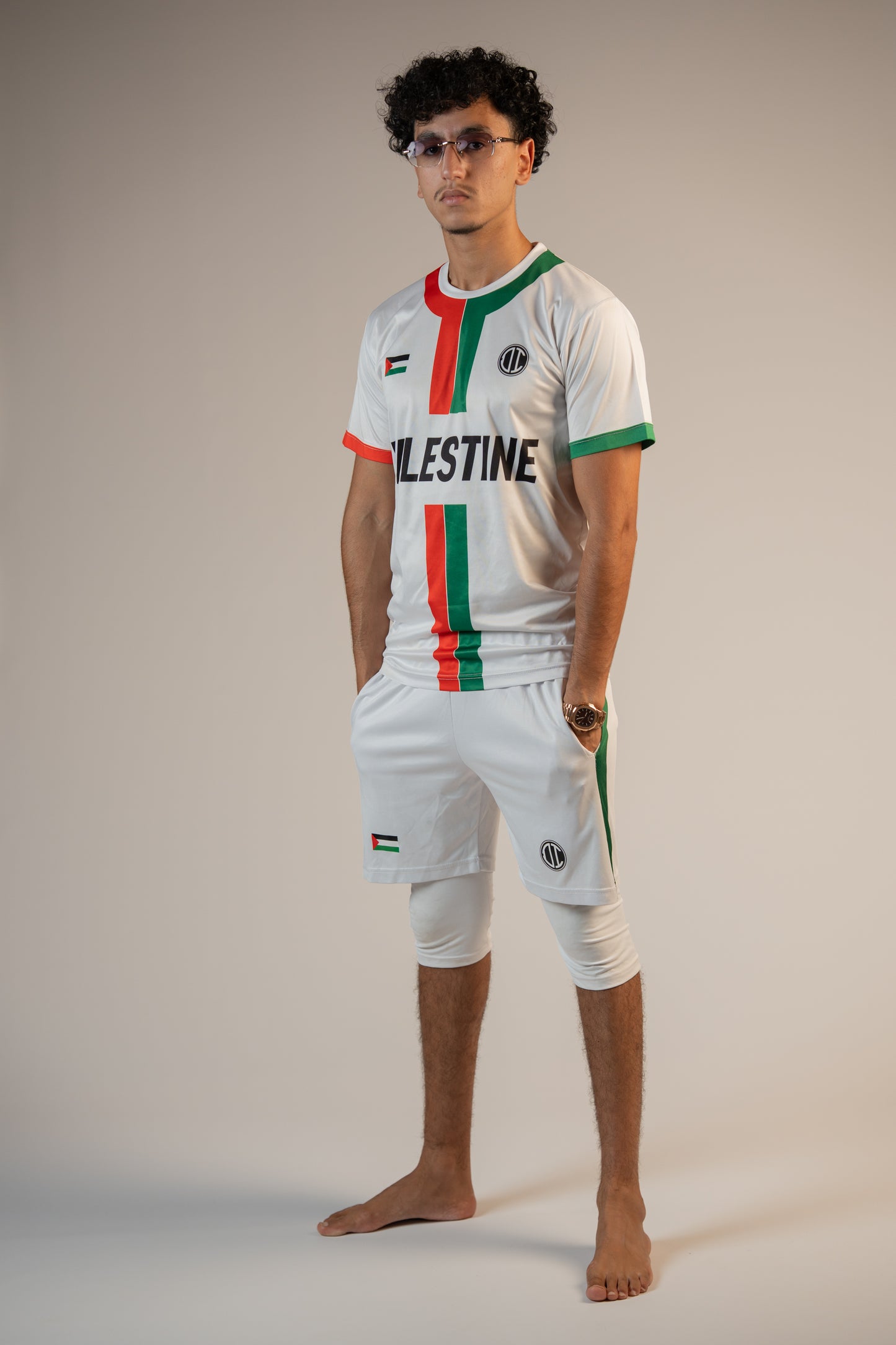 Free Palestine Sport Set - Weiß