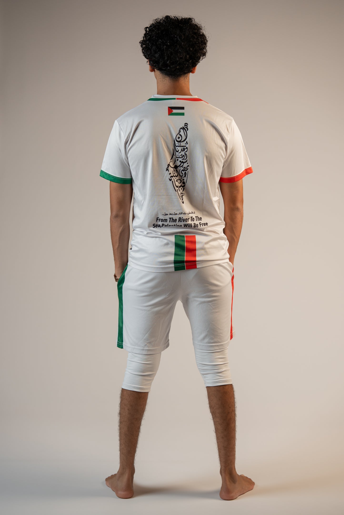 Free Palestine Sport Set - Weiß