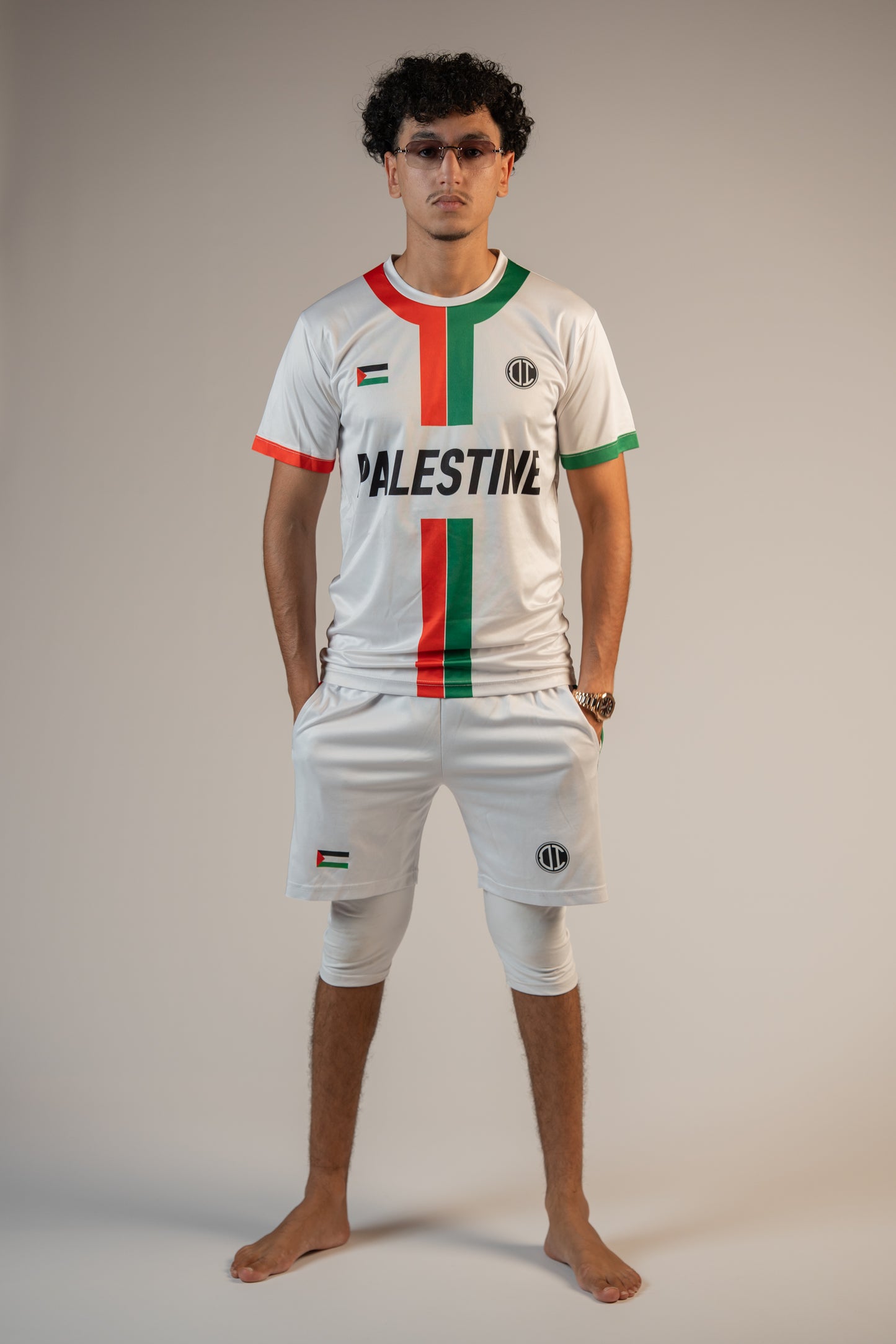 Free Palestine Sport Set - Weiß