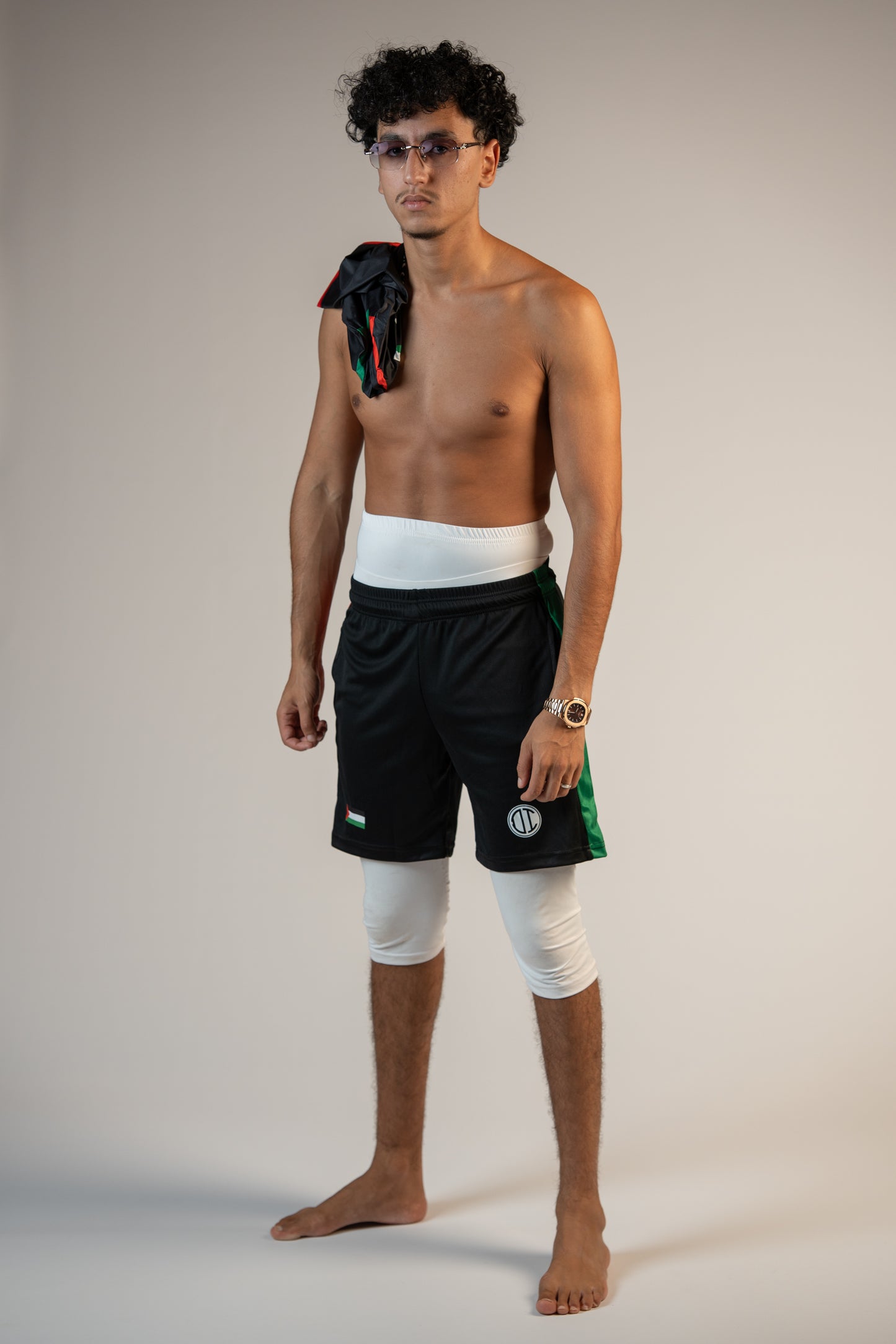 Free Palestine Sport Set - Schwarz