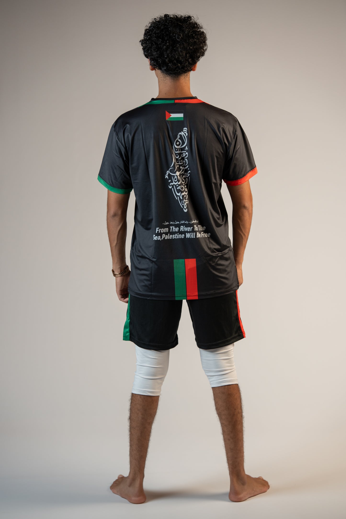 Free Palestine Sport Set - Schwarz