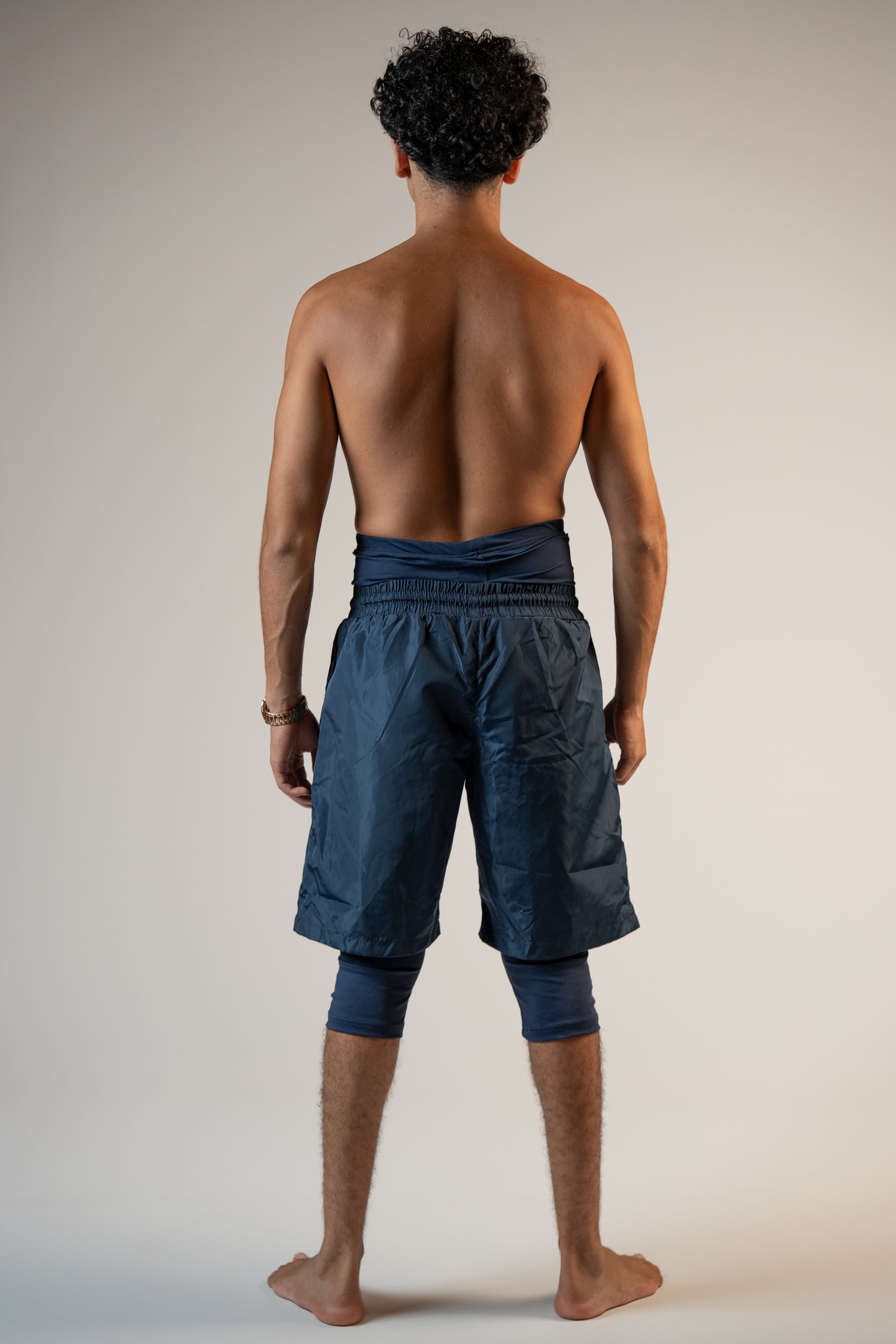 Awrah Cover Shorts - Marineblau