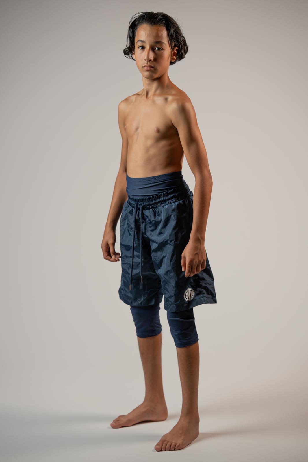 Awrah Cover Shorts - Marineblau